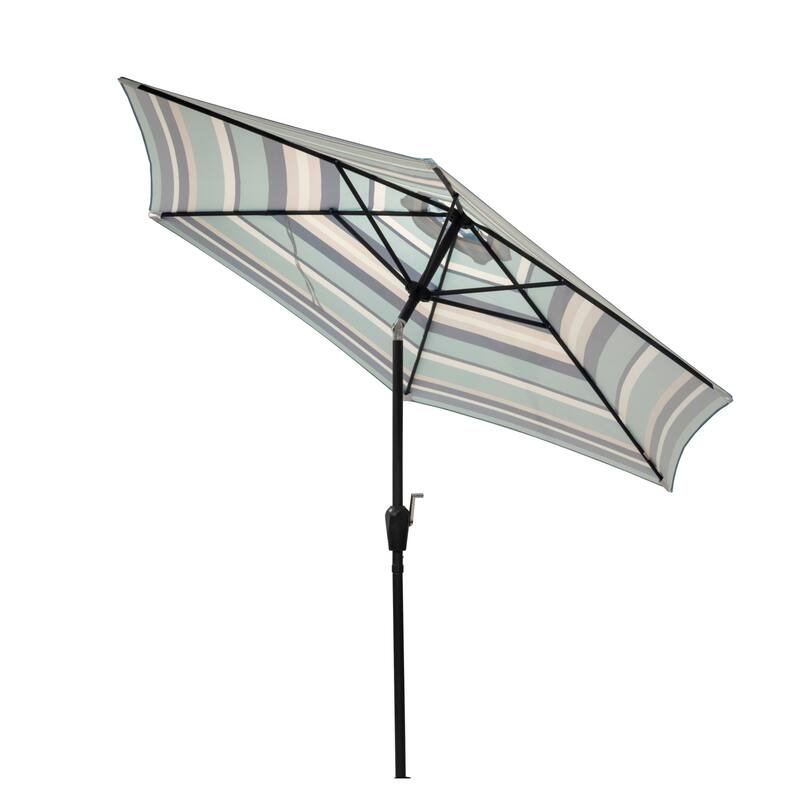 9 ft Powder Coated Aluminum Market Outdoor Patio Umbrella