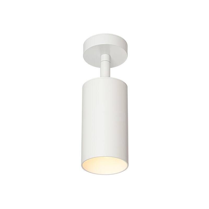 Modern Brass 1-Light Ceiling Spotlight - Adjustable