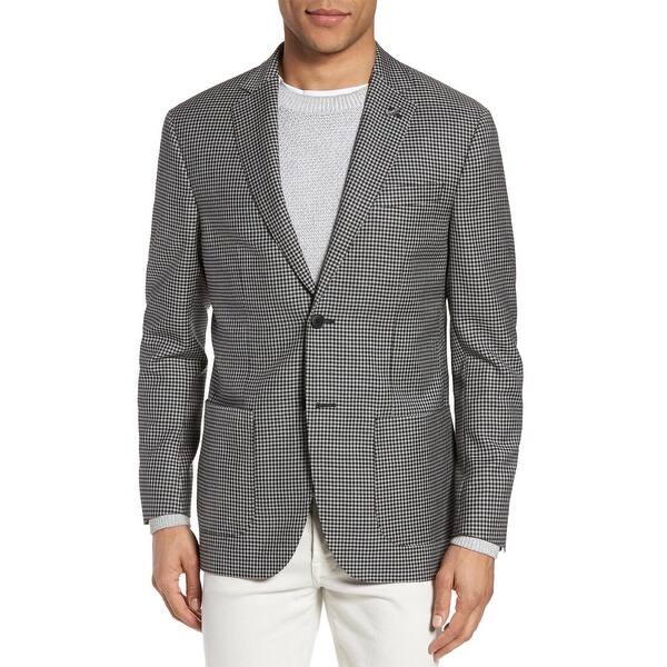 Shop Michael Bastian Mens Classic Fit Check Wool Sport Coat 38r