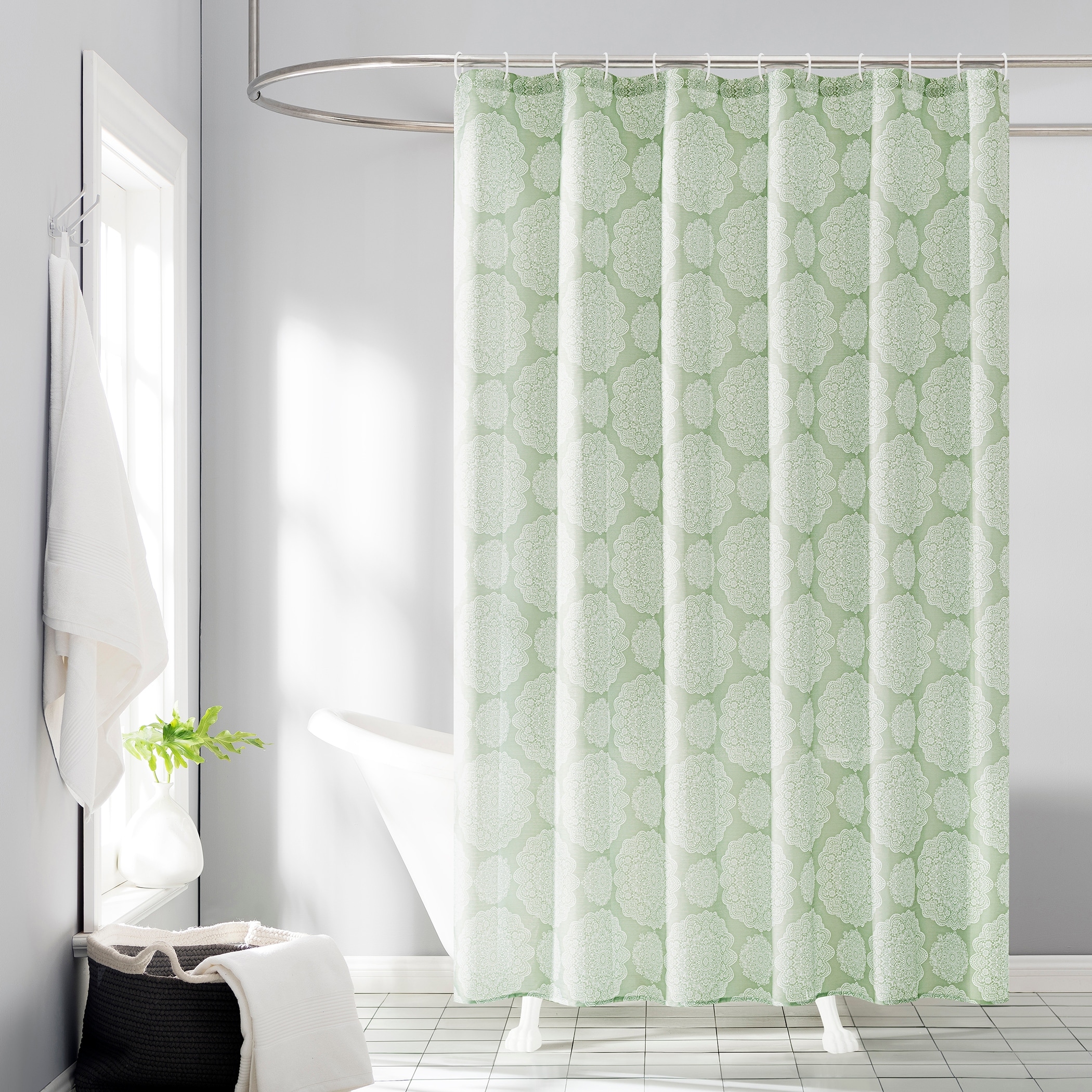 Cortinas De Ducha Para Ventanas Impresionante Cortina De Ducha De Tela