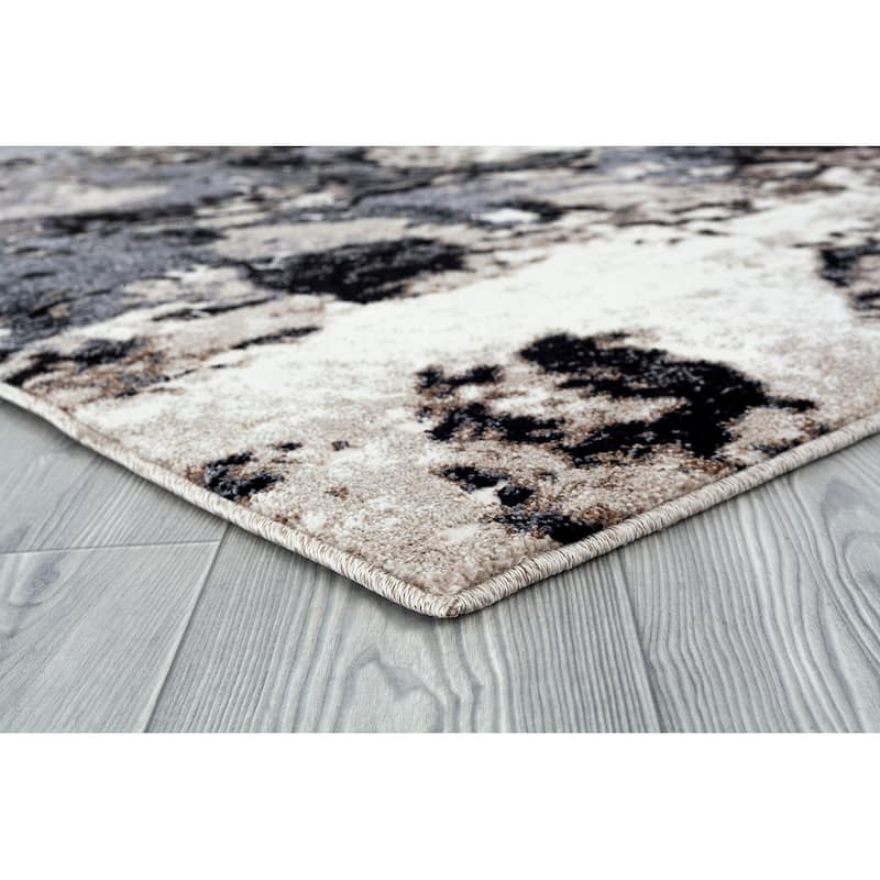 Sofia Abstract Polypropylene Area Rug