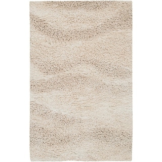 Livabliss Haukipudas Handmade Plush Shag Wool Area Rug