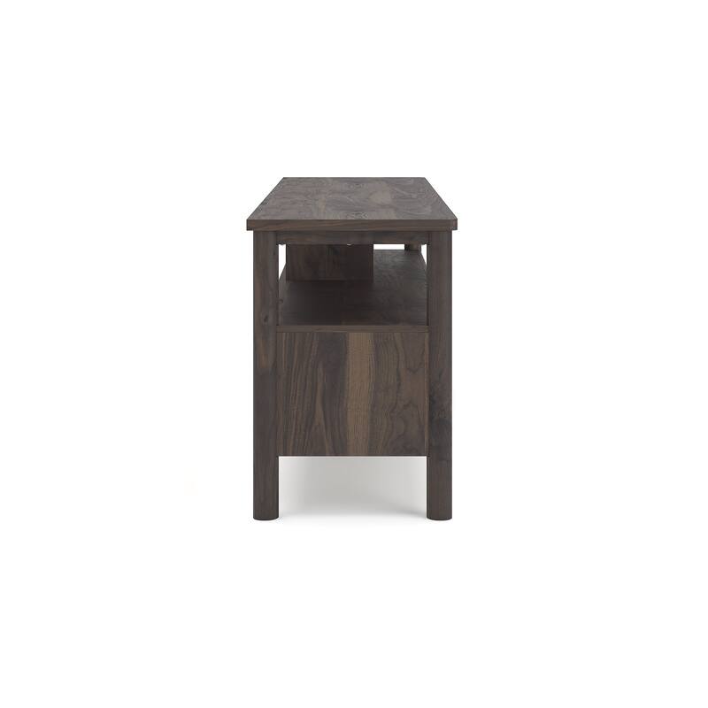 Signature Design by Ashley Cadmori Brown 72" TV Stand up to 82" - 72"W x 19"D x 27"H