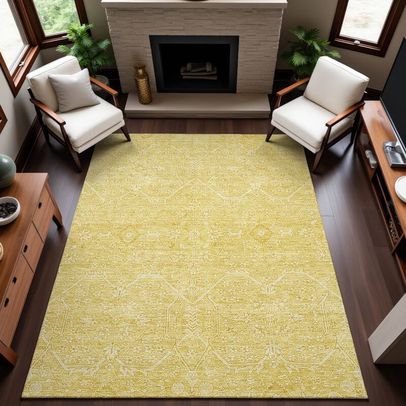 Premium Washable Super Soft Traditional Global Mayfield Rug