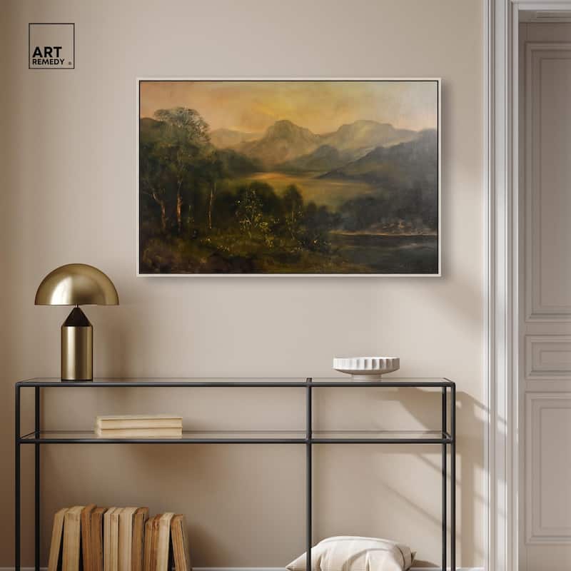 Highland Hues Canvas by Art Remedy