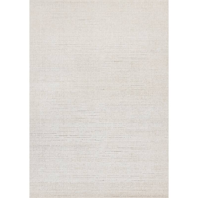 HomeRoots Solid Color Modern Rectangle Area Rug - 5' X 8'