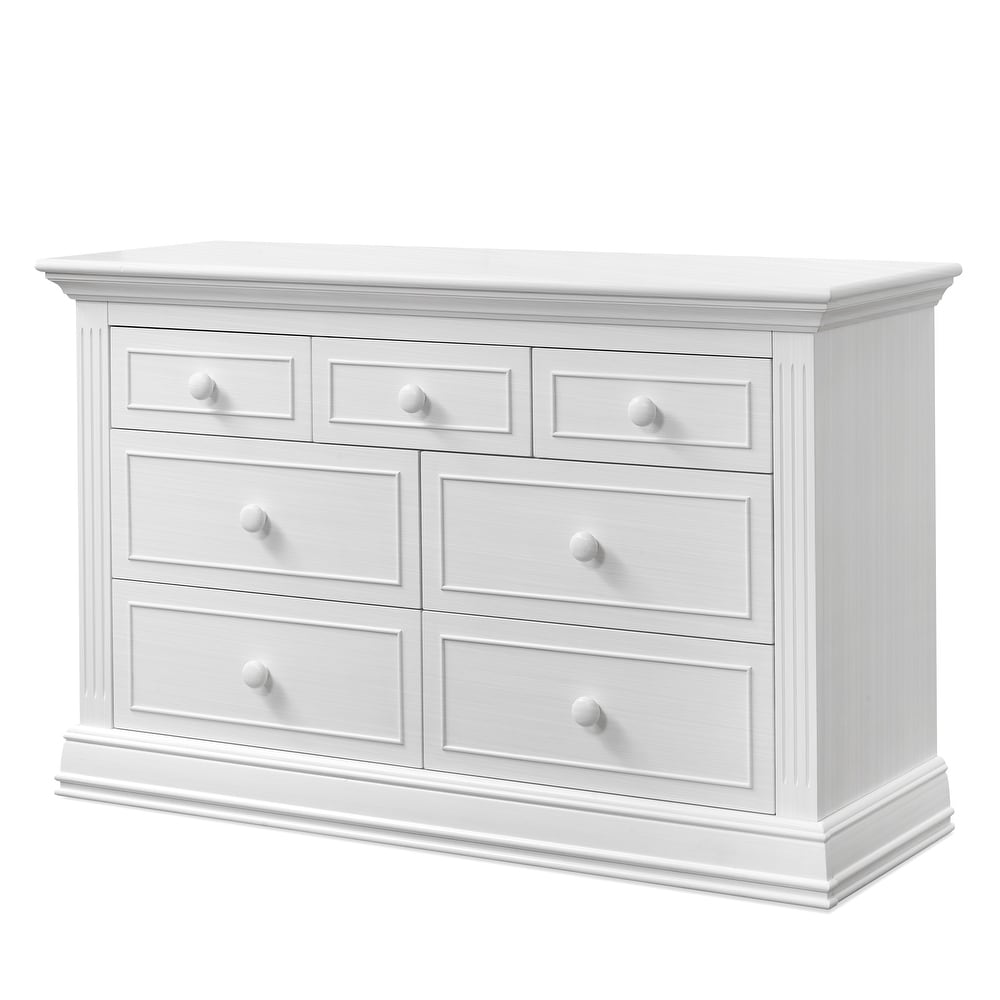 vintage white furniture company dresser Cinderella Dresser (Antique White) by Homelegance main image 1