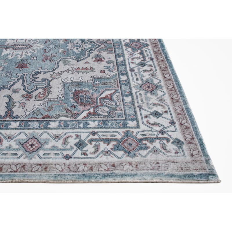 Domani Comfort Modern Bohemian Faux Fur Area Rug