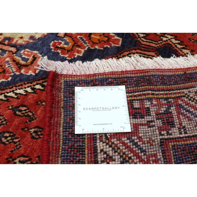 ECARPETGALLERY Hand-knotted Andelz Red Wool Rug - 3'8 x 5'4