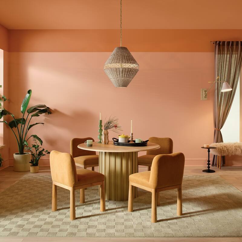 Kichler Lighting Lulo 20 Inch 1 Light Pendant with Handwoven Natural Cord in Champagne Bronze