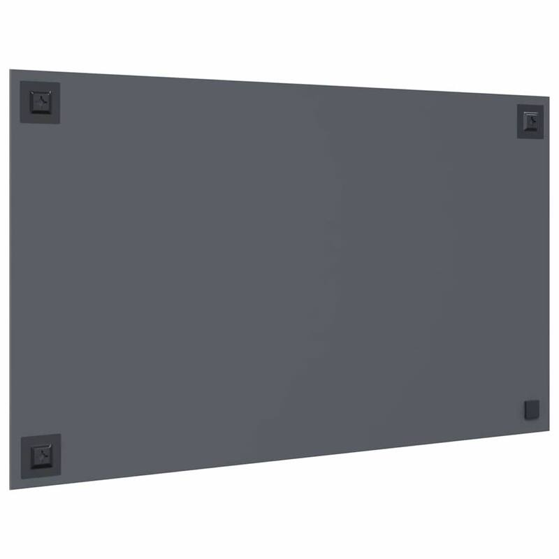 vidaXL Wall Mirror Square 15.75 x 15.75 in Tempered Glass