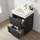 preview thumbnail 25 of 83, Huesca Bath Vanity with Composite Integral Sink Top without Mirror