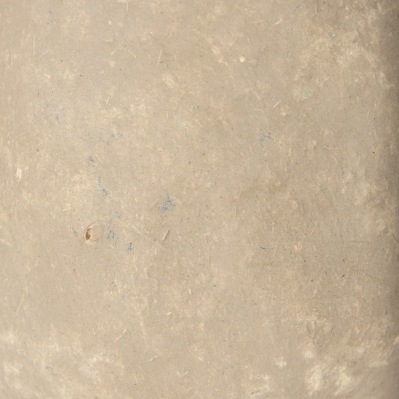 Rundal Small Grey Paper Mache Vase