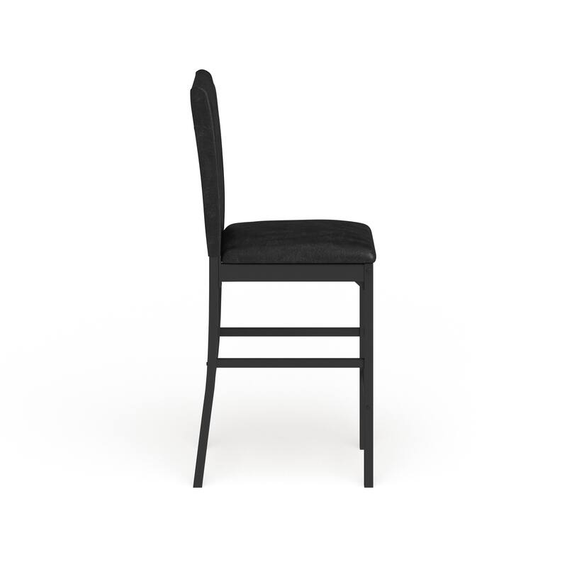 Darcy Metal Upholstered Counter Height Dining Chairs (Set of 4) by iNSPIRE Q Bold