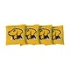 preview thumbnail 1 of 1, Maryland Baltimore UMBC Retrievers Yellow Cornhole Bags All-Weather Resin Filled