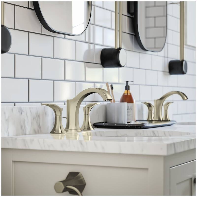 Hansgrohe Locarno 1.2 GPM Widespread Bathroom Faucet with Pop-Up Drain