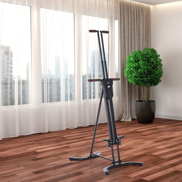 Soozier Steel Vertical Stair Climber Exercise Machine 28 L x 26 W x 82 H Bed Bath Beyond 18013016