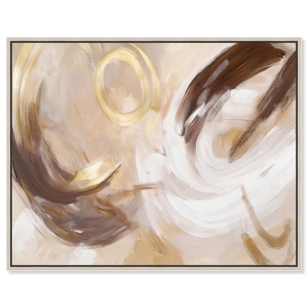 Dreamy Swirls II Canvas by Art Remedy