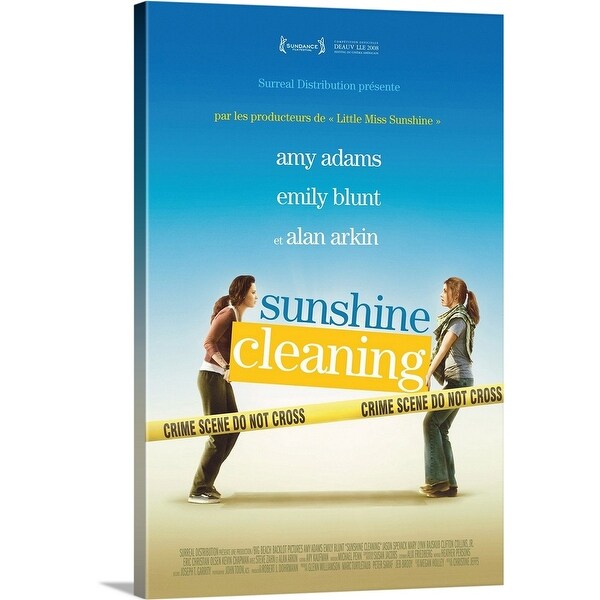 "Sunshine Cleaning - Movie Poster - French" Canvas Wall Art