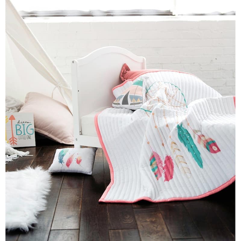 Lincove Tepee Shaped Kids Decorative Pillow - 11"x11"