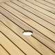 preview thumbnail 6 of 6, Sunnydaze 57" Hatteras Acacia Wood Outdoor Dining Table with Umbrella Hole