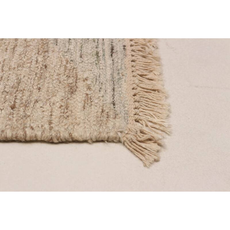 Ankara FW Beige, Grey Kilim 5'2" x 7'3" - 5'2 x 7'3
