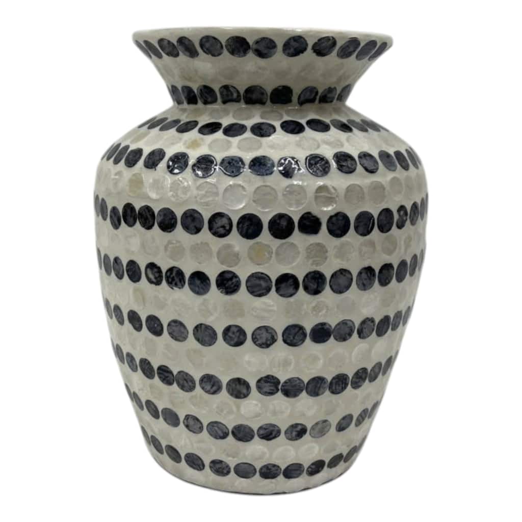 Shell Pottery Decorative Vase Modern Handcrafted Versatile Home Decor