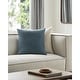 preview thumbnail 4 of 3, Ian Modern Solid Color Cotton Linen Throw Pillow