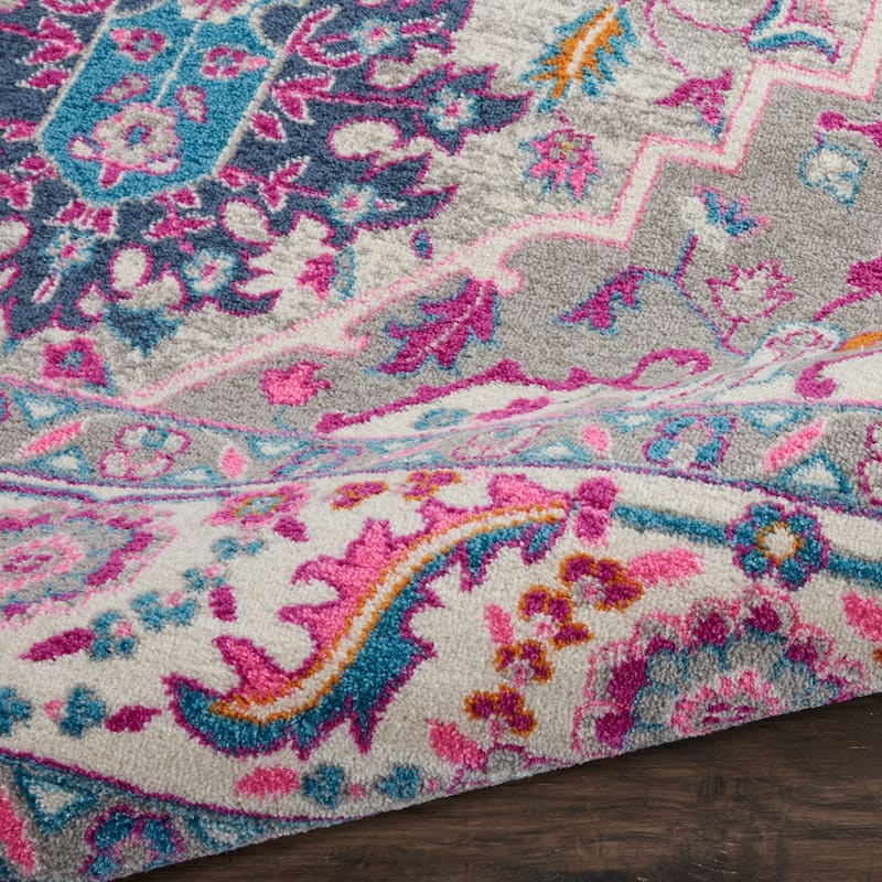 Nourison Cayuga Oushak Boho Medallion Area Rug