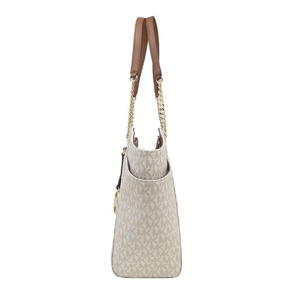 michael kors jet set travel large chain shoulder tote