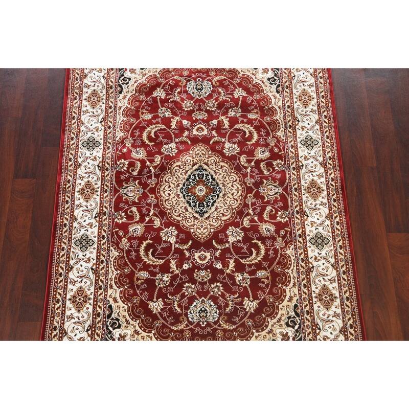 Traditional Floral Medallion Tabriz Turkish Area Rug Oriental Carpet