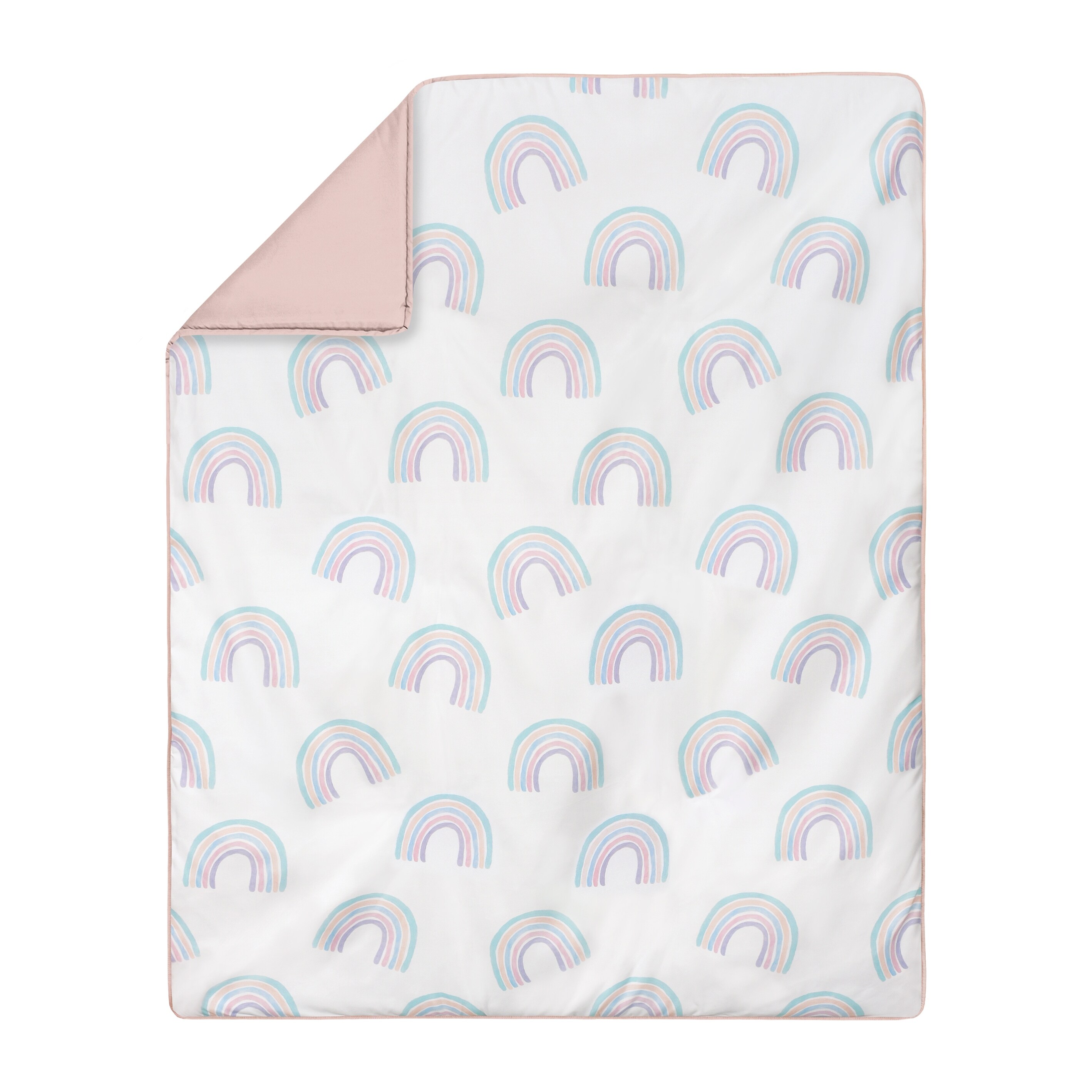 Sweet Jojo Designs Rainbow 4 Piece Crib Bedding Set