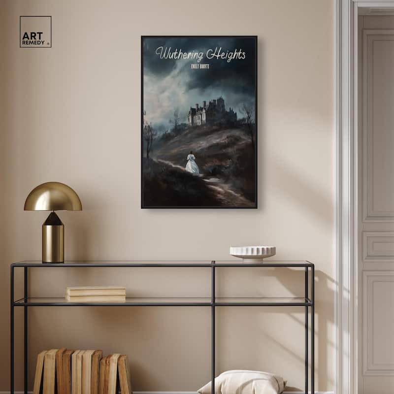 Wuthering Heights Cover Canvas by Art Remedy