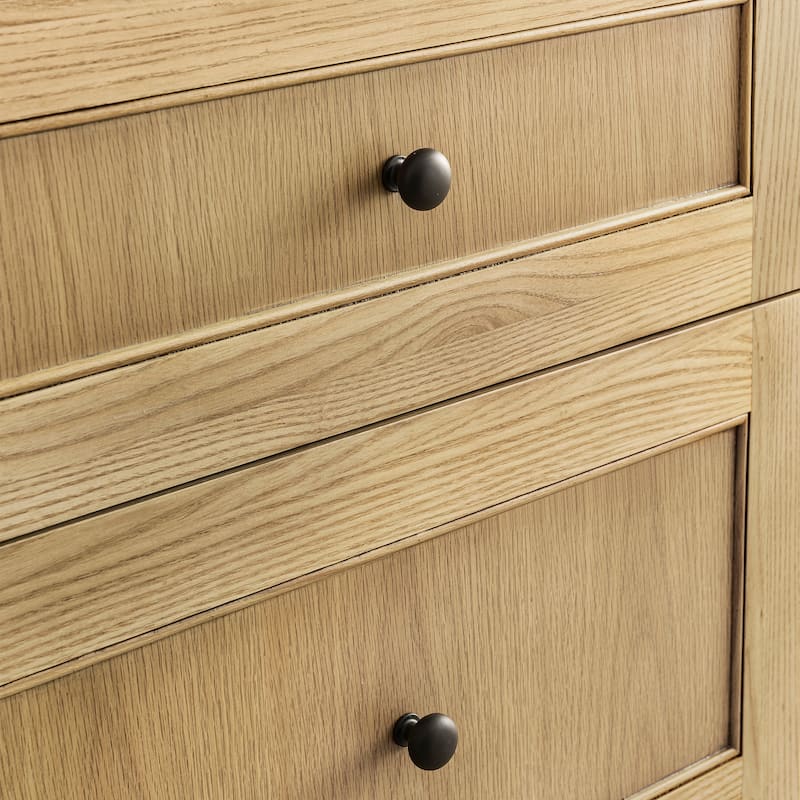 James Martin Vanities Breckenridge 72" Double Vanity, Light Natural Oak