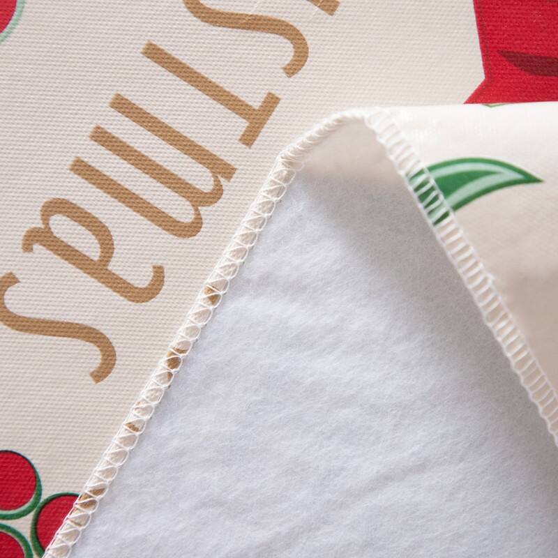 Ray Star Christmas Celebrate tablecloth High Quality Flannel Backing