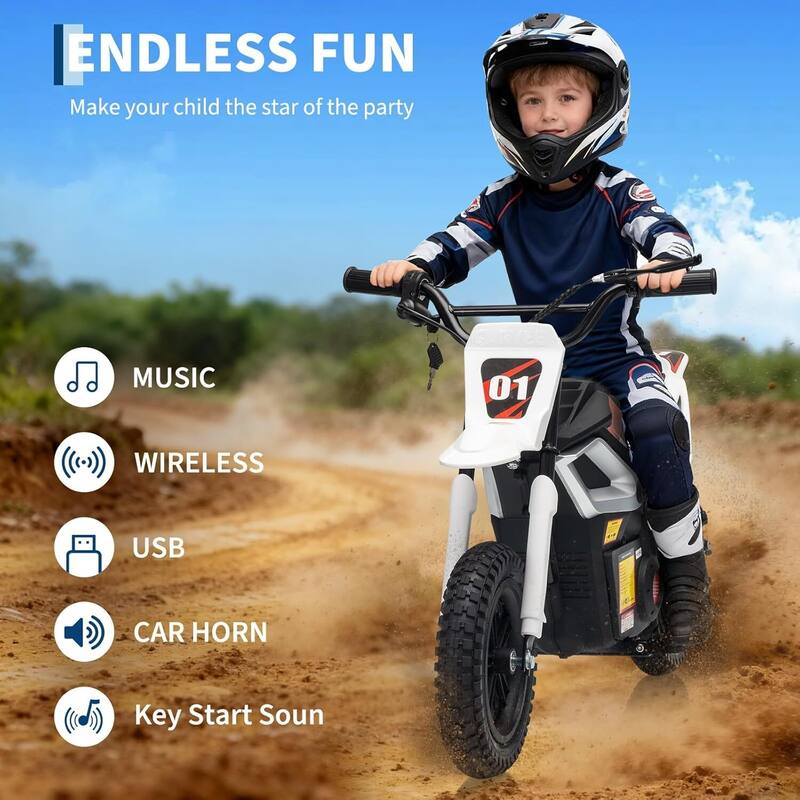 24v Ride on Motorcycle Toy for Kids Best Gift