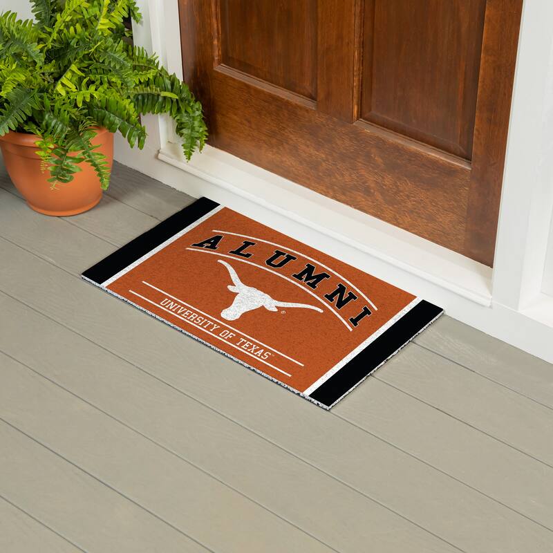 28 in. x 16 in. University of Texas Alumni Full Color PVC Door Mat
