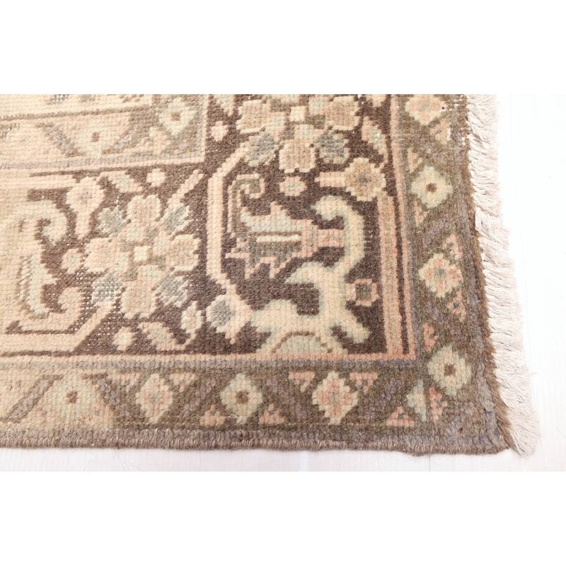 ECARPETGALLERY Hand-knotted Sarabi Tan Wool Rug - 6'6 x 9'5