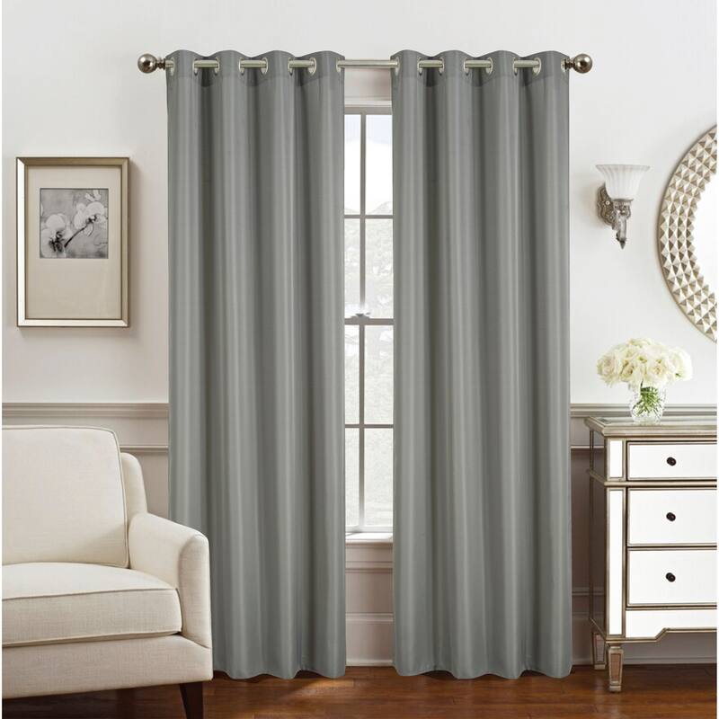 Gilbert Solid Jacquard Single Grommet Panel 63" - (1x) 54 x x 63 in.