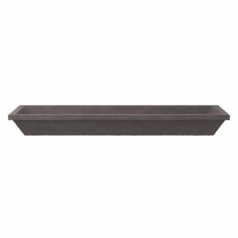Native Trails NSL4915 NativeStone 49" Rectangular Concrete Undermount