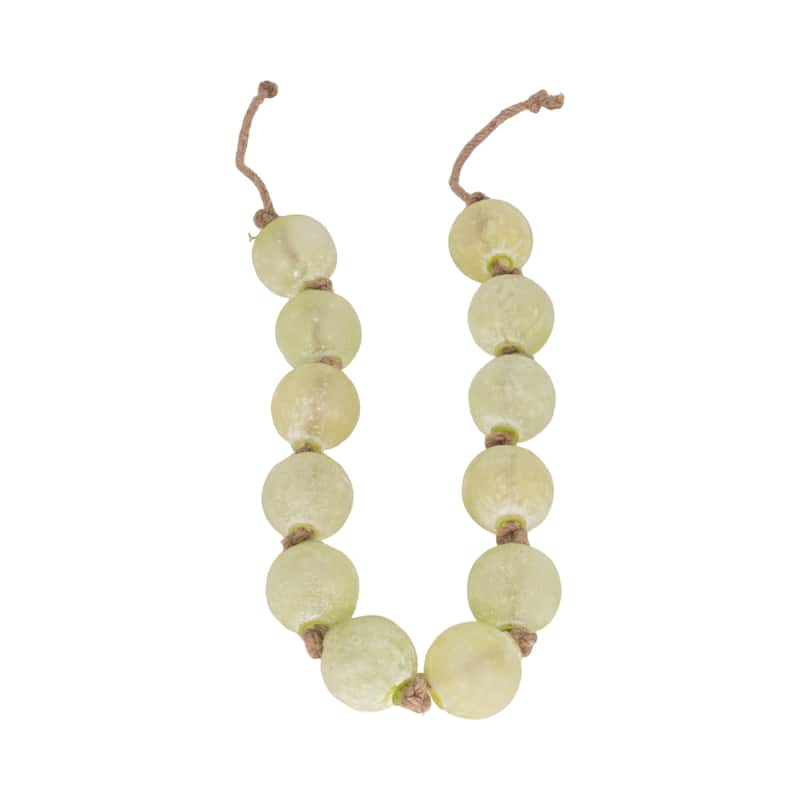 Decorative Glass Beaded Garland with Tassels - 48" - 48.0"