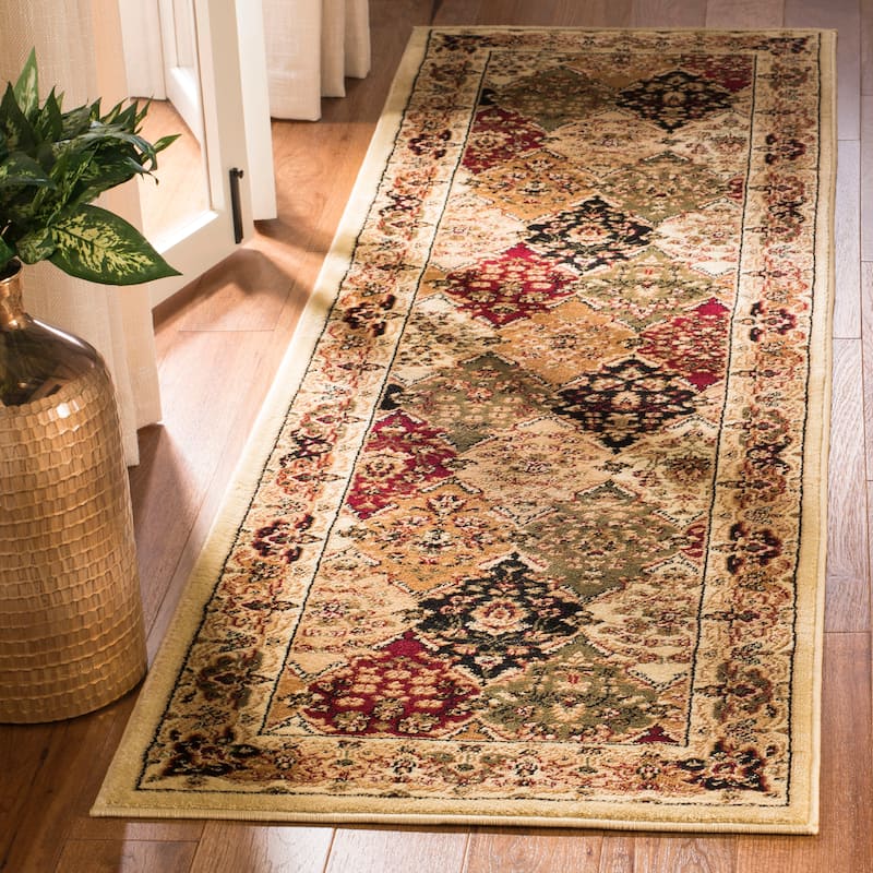 SAFAVIEH Lyndhurst Lyndy Traditional Oriental Rug - 2'3" x 8' Runner - Multi/Ivory