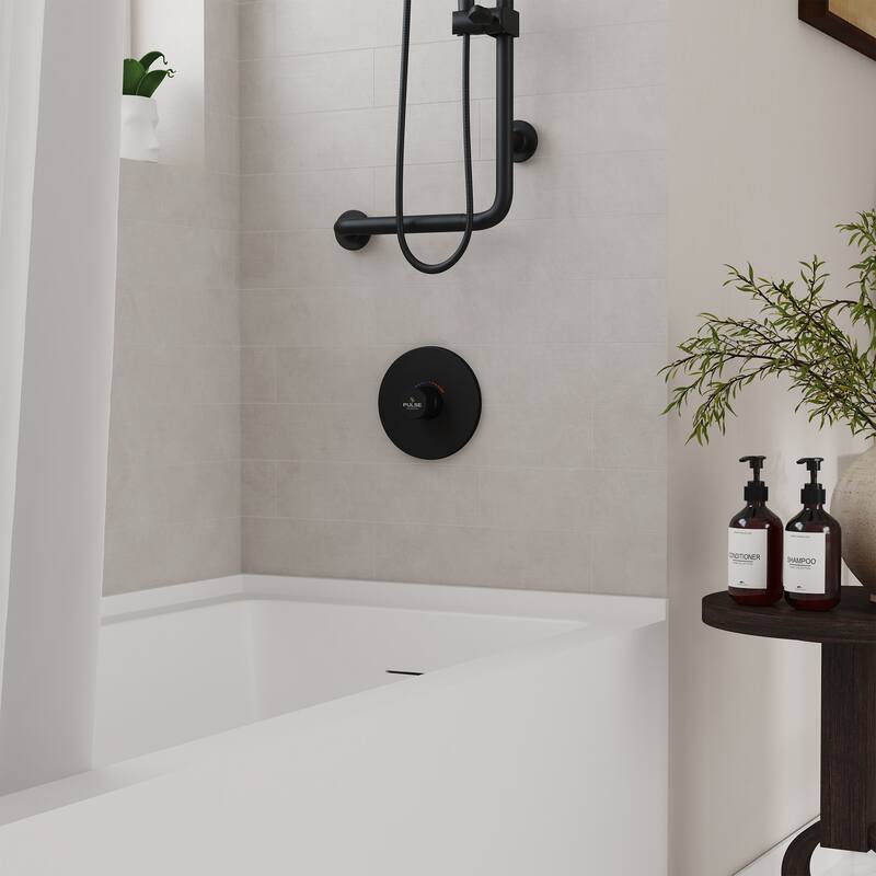 Diamond Line Pressure Balanced Shower Valve with Round Trim