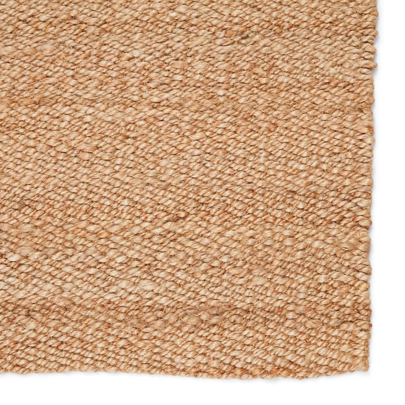 Quito Natural Solid Jute Area Rug