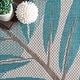 preview thumbnail 22 of 27, Nuloom Modern Floral Outdoor/ Indoor Porch Area Rug