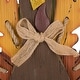 preview thumbnail 37 of 53, Glitzhome Thanksgiving Wooden Turkey Table Decor Wall Hanging Signs