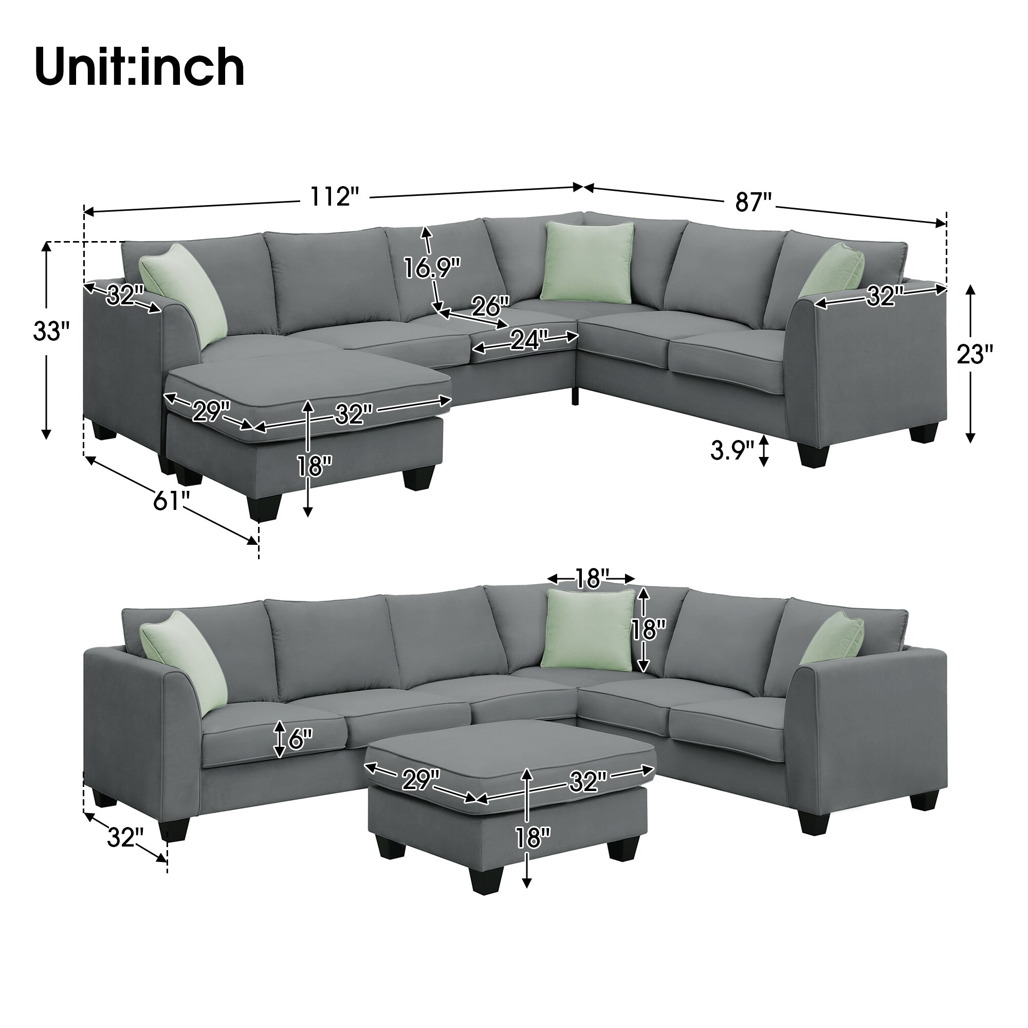 7 seater sofa set l shape store