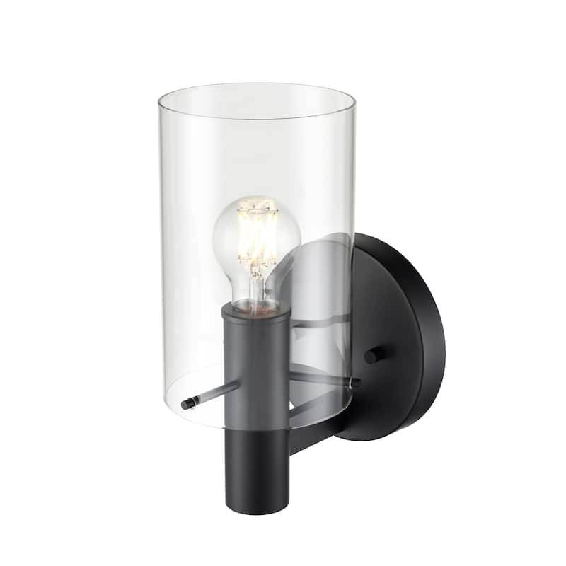 Apolla 1-Light Wall Sconce - Matte Black