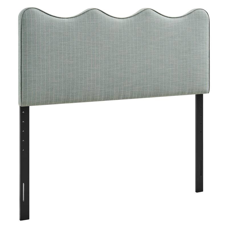 Athena Striped Fabric Upholstered Headboard