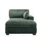 preview thumbnail 30 of 174, 41" W Plush Corduroy Chaise Lounge with Pillows